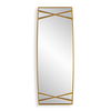 Gentry Oversized Gold Mirror thumbnail 0