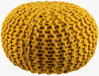 Fargo Pouf, Ottoman by Surya, 20" width x 14" height thumbnail