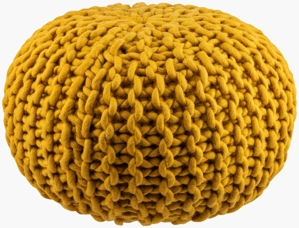 Fargo Pouf, Ottoman by Surya, 20" width x 14" height