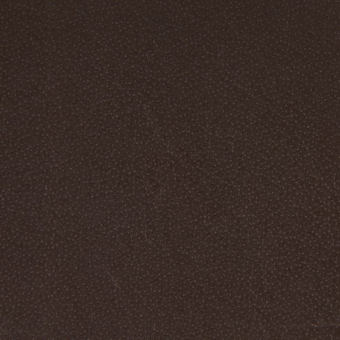 Clarissa 18.0L x 16.0W x 30.25H Dark Brown Woven Leather Seat with Black Metal Frame Bar Stool