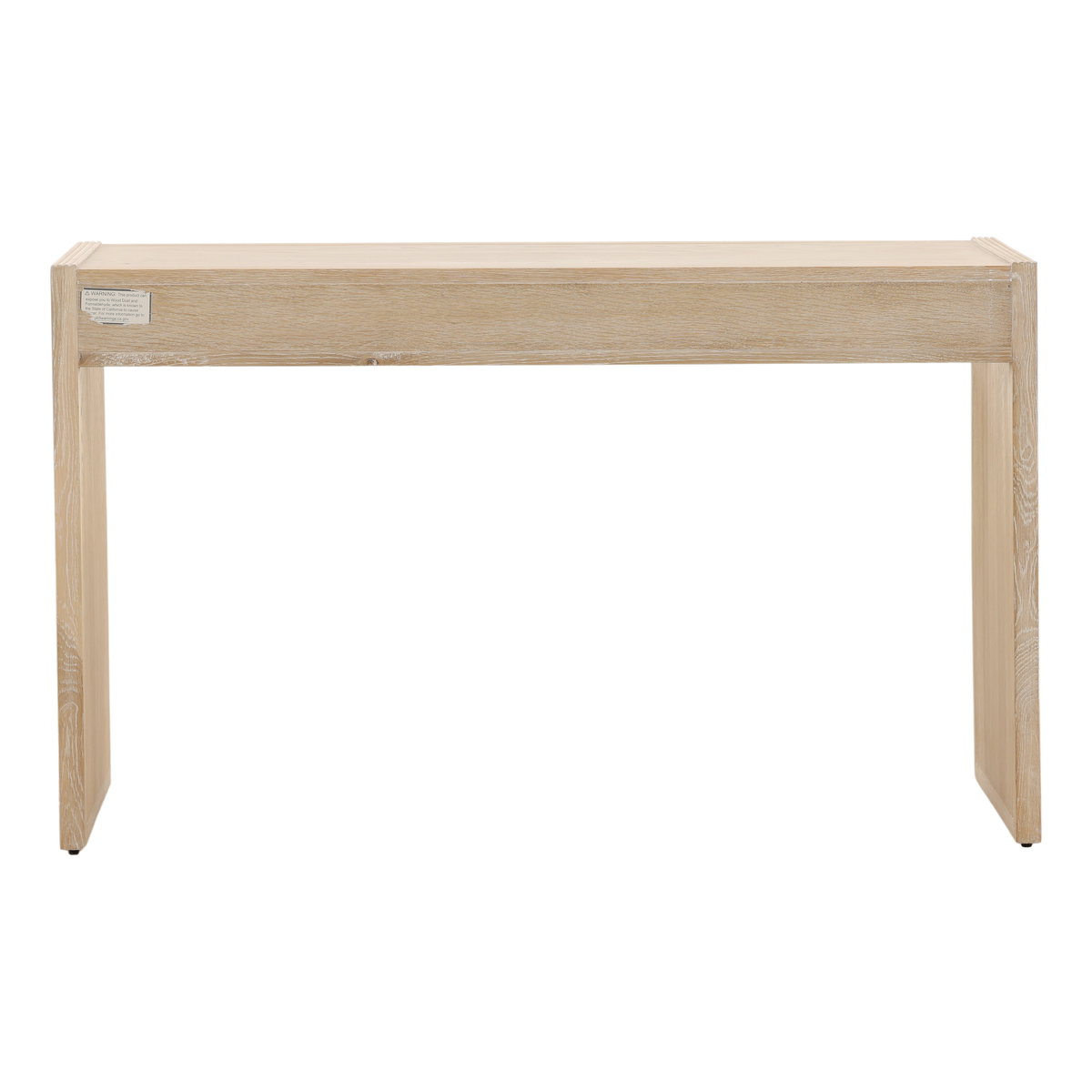 Isla Desk Light Natural, by Dovetail, 50" width x 30" height x 20" depth View 4