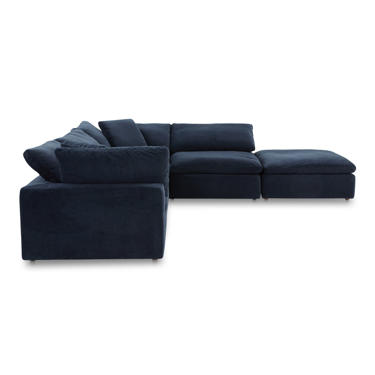 Clay Dream Modular Sectional, Sectional Sofa by Moe's Home, 133.5" width x 32" height x 133.5" depth View 3