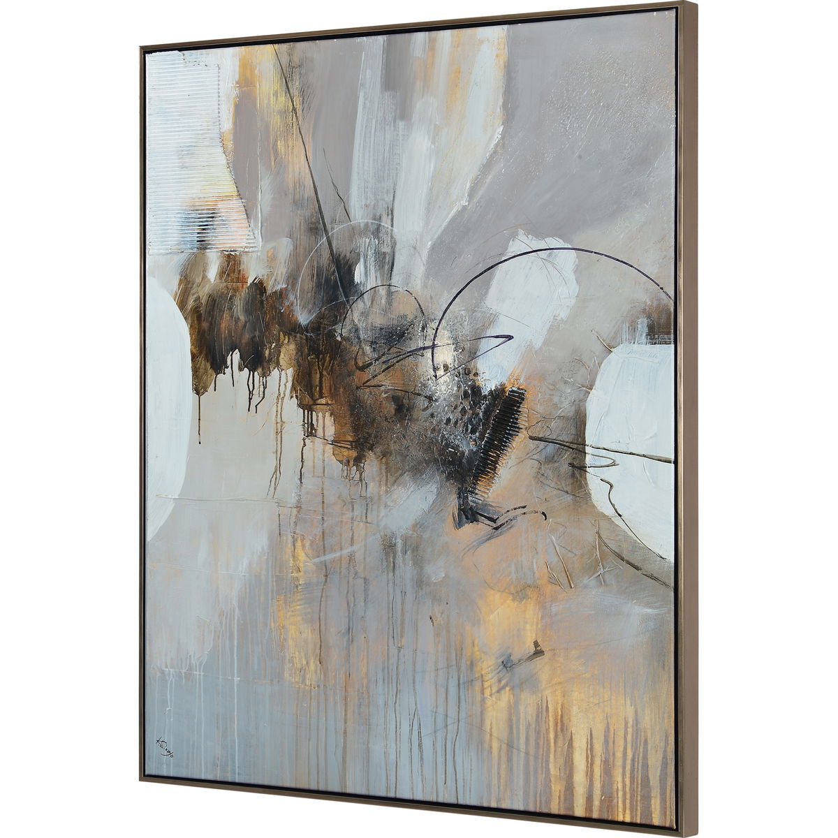 Keys  Canvas Art, Painting by Renwil, 50" height x 2" depth View 2