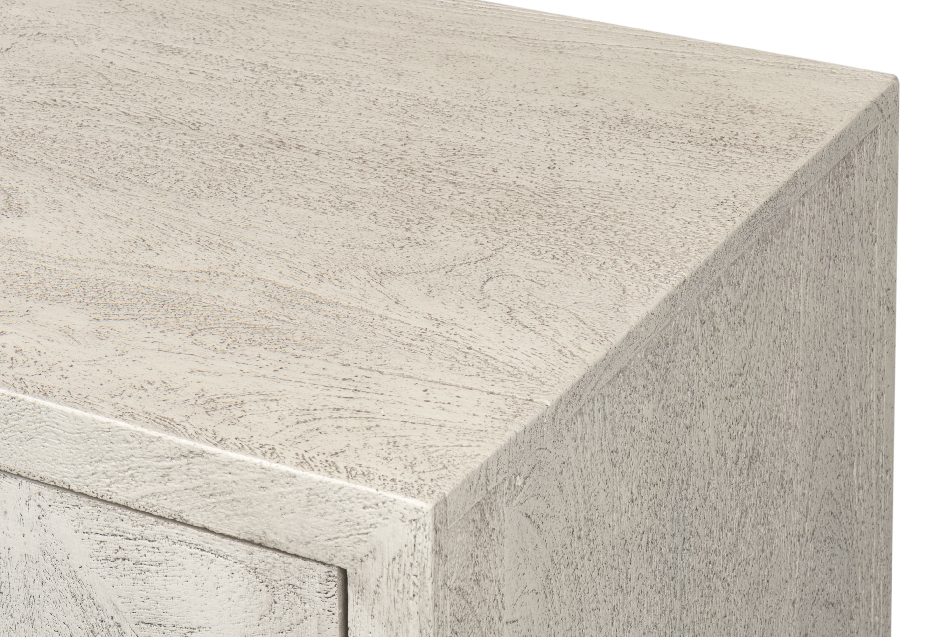 Bricka Three Door Sideboard, Cabinets & Sideboard by Sarreid, 70" length x 18" width x 35" height View 8