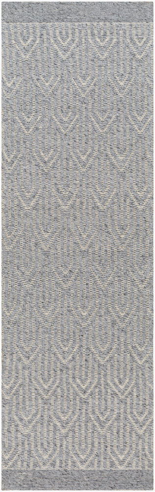 Napoli Handmade Rug, by Surya, 8' length x 2'6" width