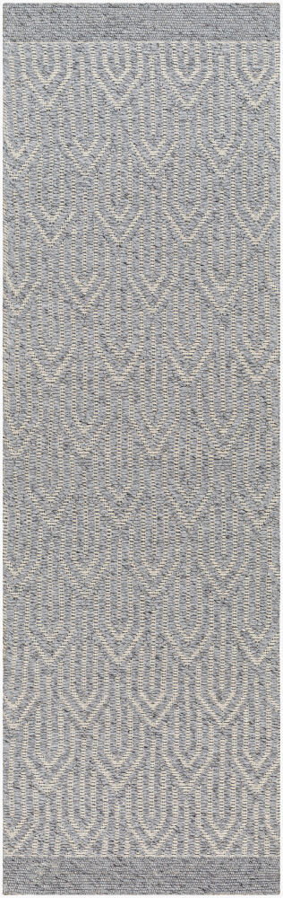 Napoli Handmade Rug, by Surya, 8' length x 2'6" width