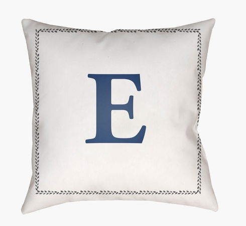 Initials Accent Pillow