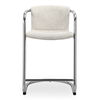 Freeman Chrome Frame Counter Stool Blended Cream - Set Of Two thumbnail 1