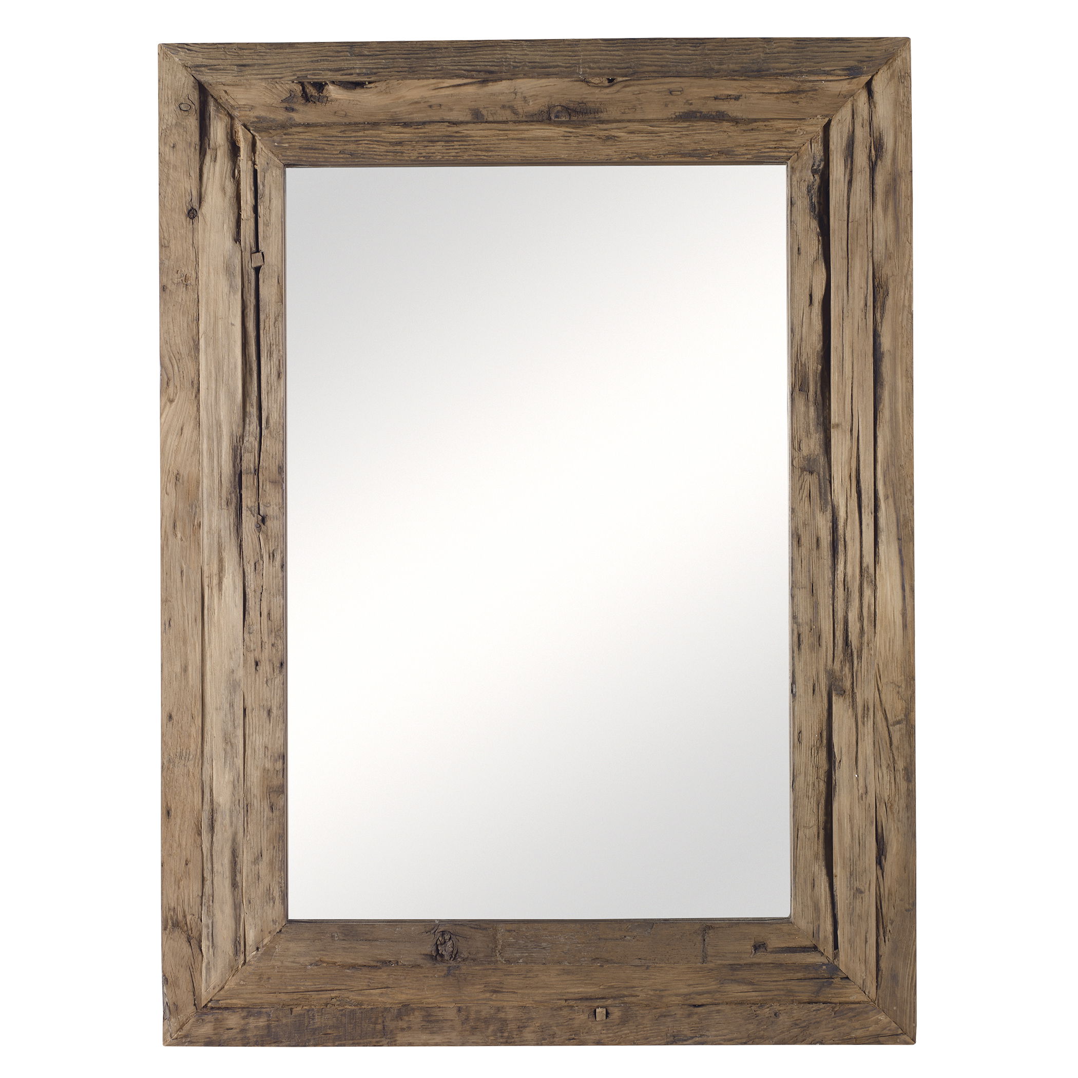 Rennick Rustic Wood Mirror, by Uttermost, 36" width x 48" height x 1.5" depth View 1