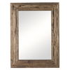Rennick Rustic Wood Mirror, by Uttermost, 36" width x 48" height x 1.5" depth thumbnail 1