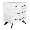 Vivi 3 Drawer White Chest thumbnail 2