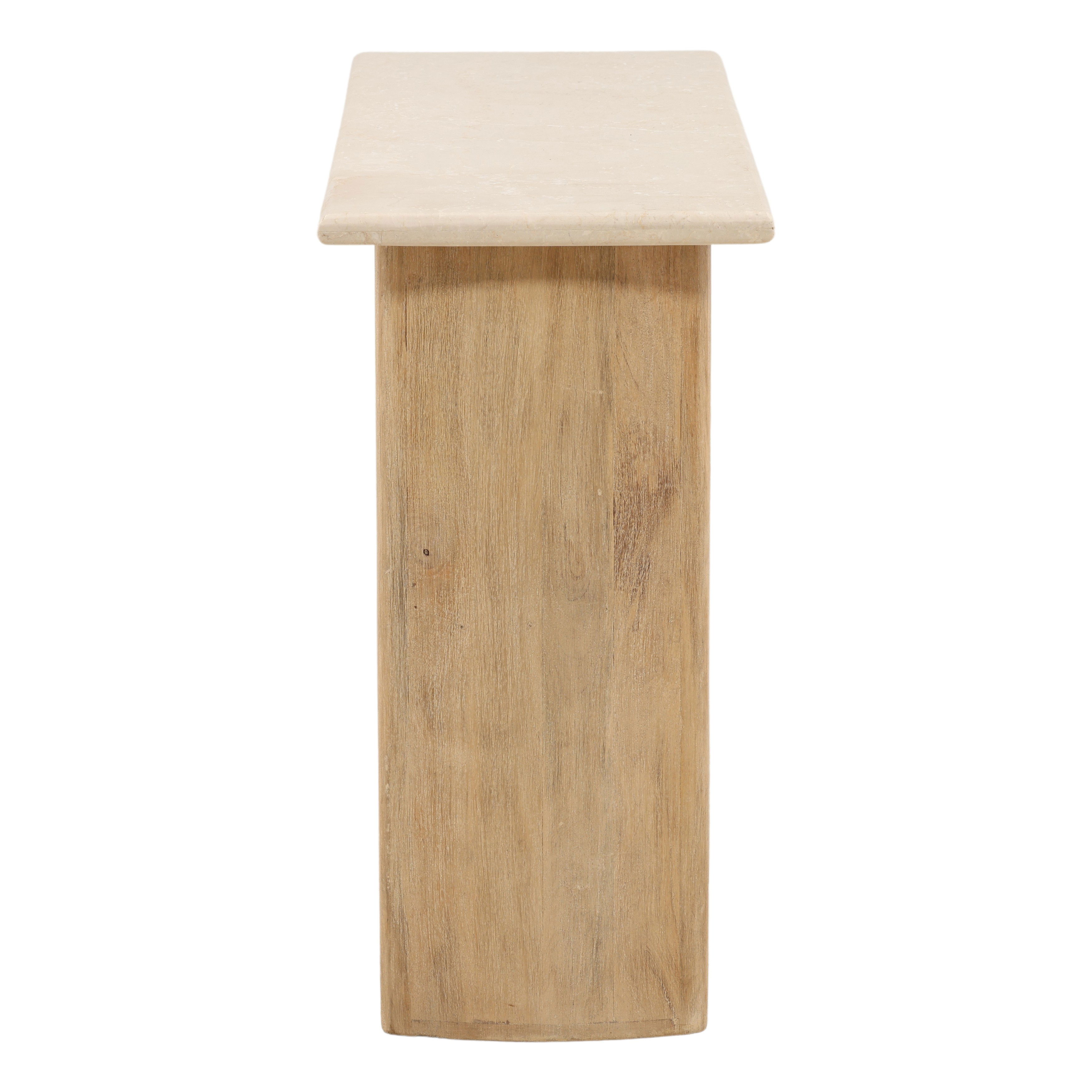 Thandi Console Table Light Natural large image 