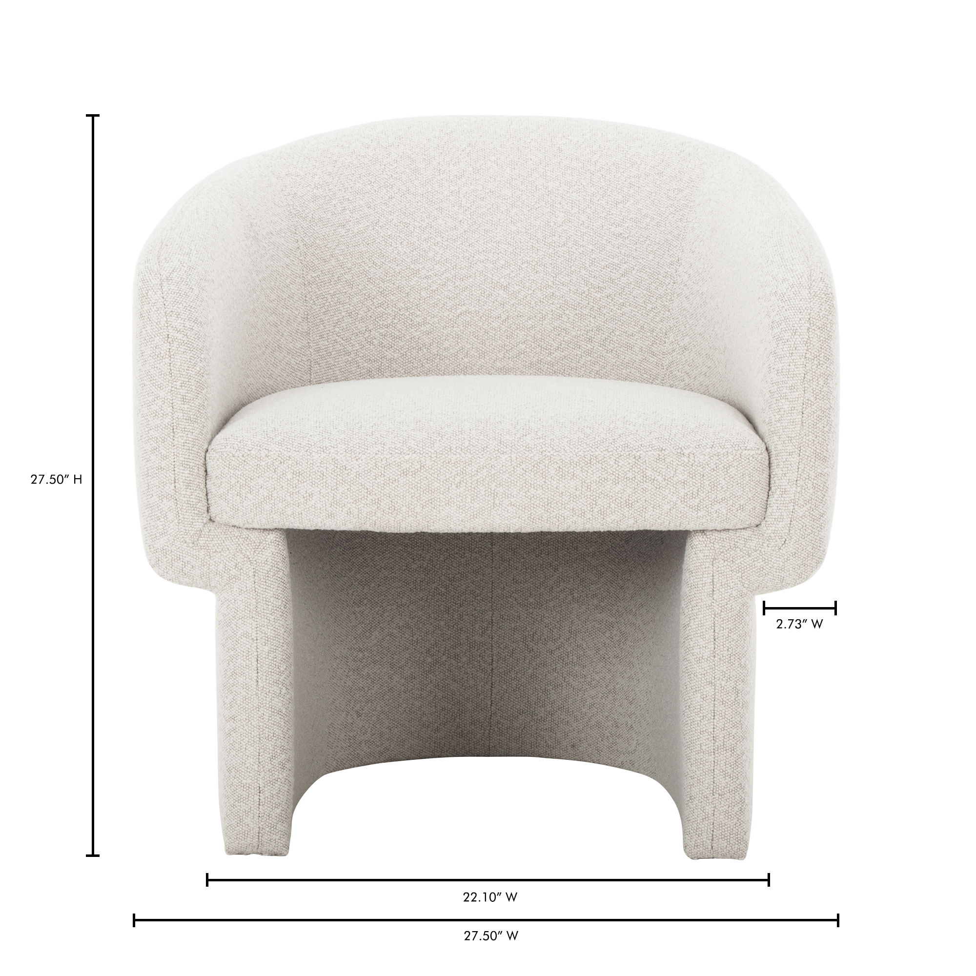 Franco Chair Oyster large image 