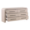 Portland Dresser Bleach Natural, by Dovetail, 68.31" width x 34.12" height x 18.18" depth thumbnail 5
