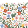 Strawberry Fields White Peel & Stick Wall Mural thumbnail 2