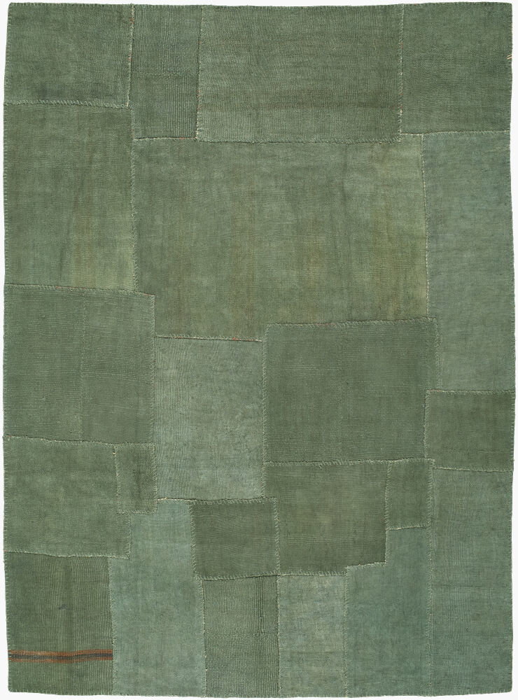 Antique One of a Kind Handmade Rug, by Surya, 9'10.11" length x 7'0.65" width
