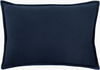 Cotton Velvet Lumbar Pillow, Decorative Pillow by Surya, 13" length x 19" width thumbnail