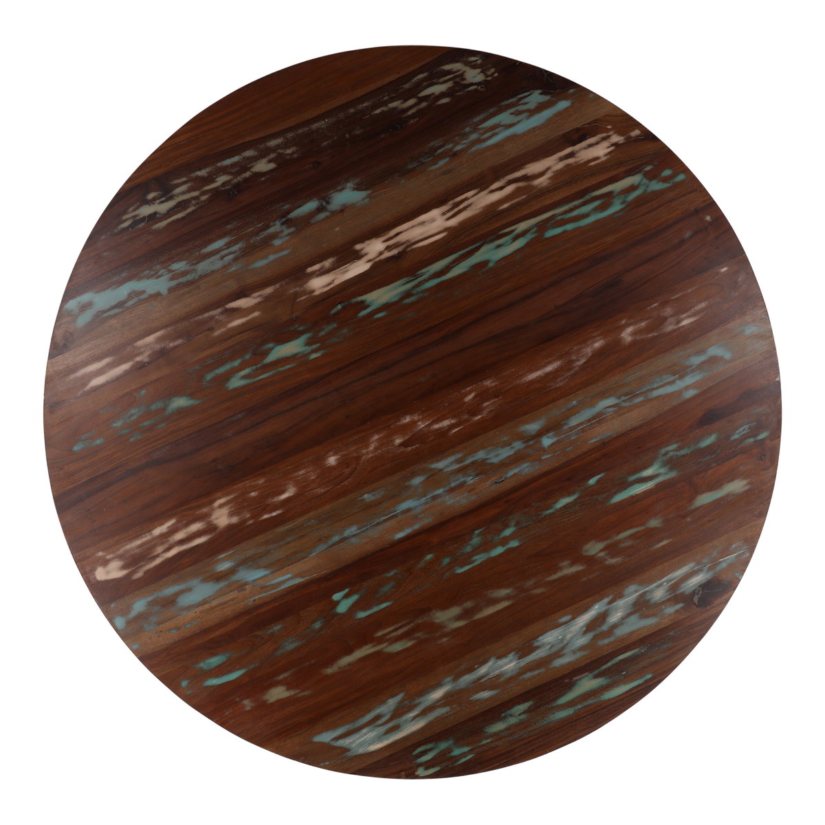 Bay Dining Table Brown, by Dovetail, 60" width x 30" height x 60" diameter x 60" depth View 3