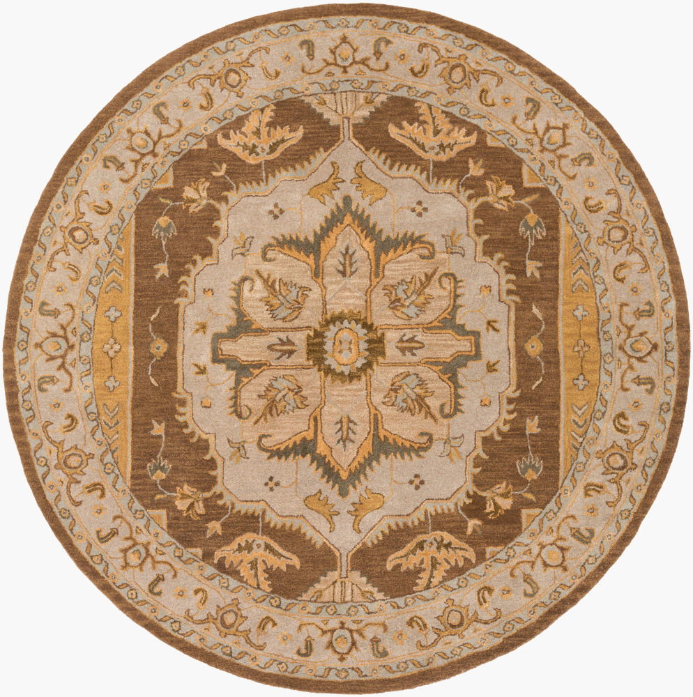 Middleton Handmade Rug, by Surya, 3'6" length x 3'6" width