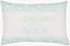 Sea-sons Greetings Lumbar Pillow, Decorative Pillow by Surya, 14" length x 24" width thumbnail
