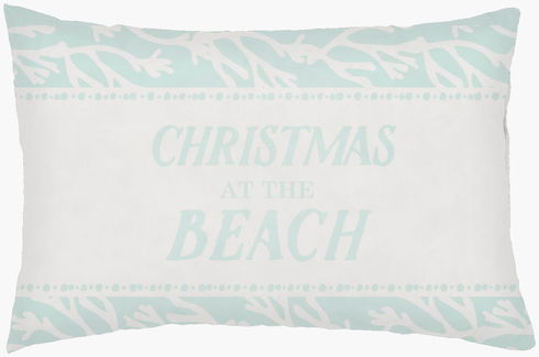 Sea-sons Greetings Lumbar Pillow