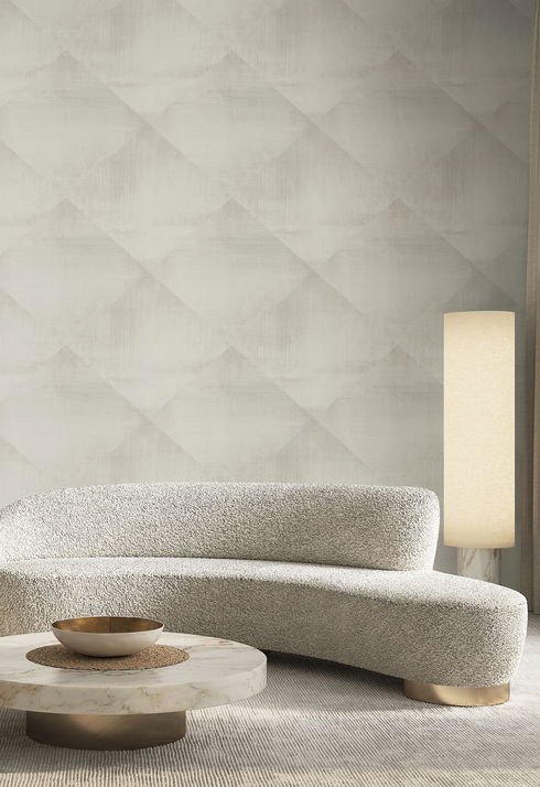 In Clay Brown Wallpaper