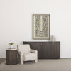 Terra 72L x 18W x 32H Dark Brown Wood Fluted Sideboard, Sideboards & Buffet by Mercana, 72" length x 19" width x 32" height thumbnail 2