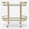 Isabelle Gold Bar Cart thumbnail 0