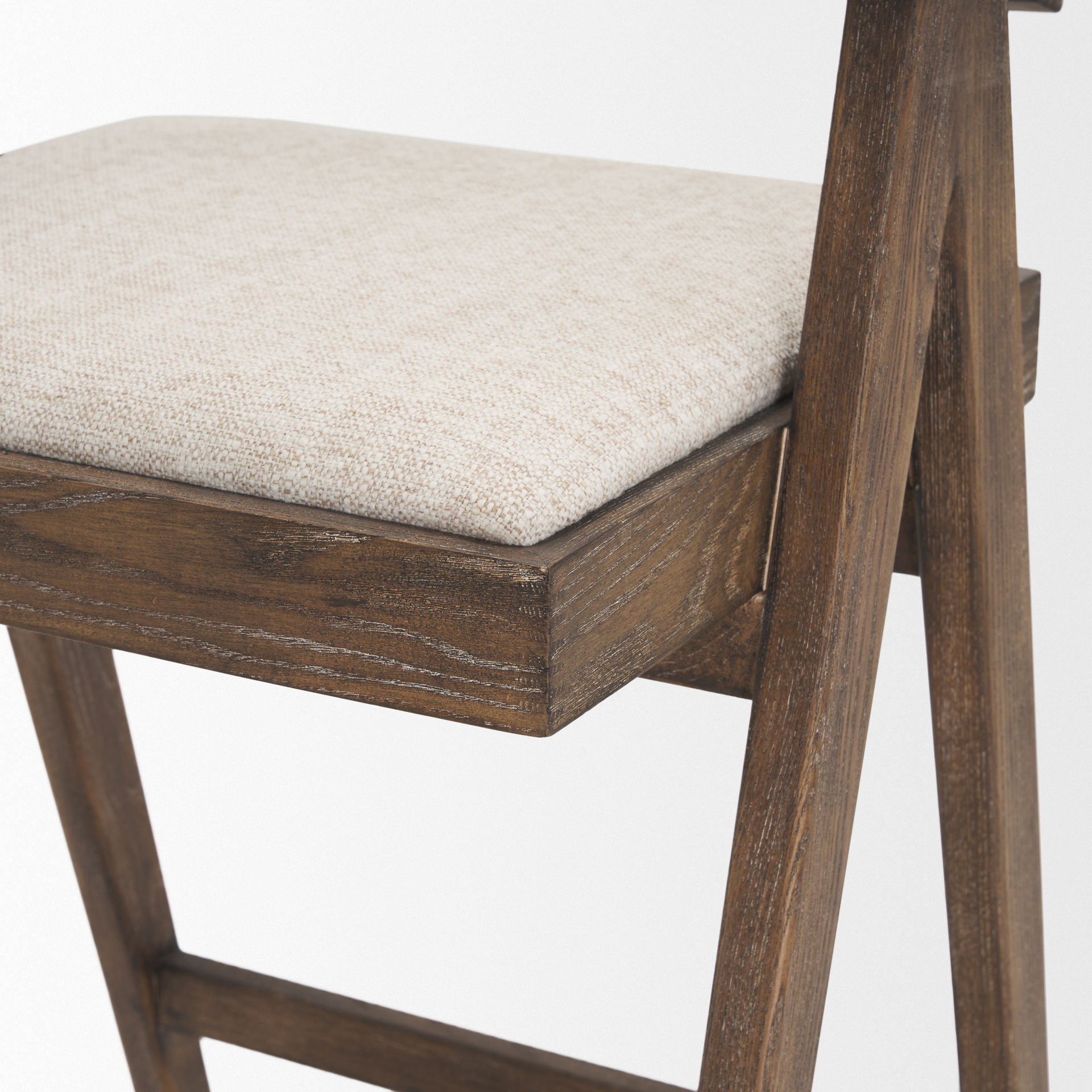 Indie Medium Brown with Cane Counter Stool large image 