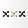 Jax Set of 3 8L x 7W Cast Iron Metal Jacks, Decorative Object by Mercana, 8" length x 7" width x 7" height thumbnail 3