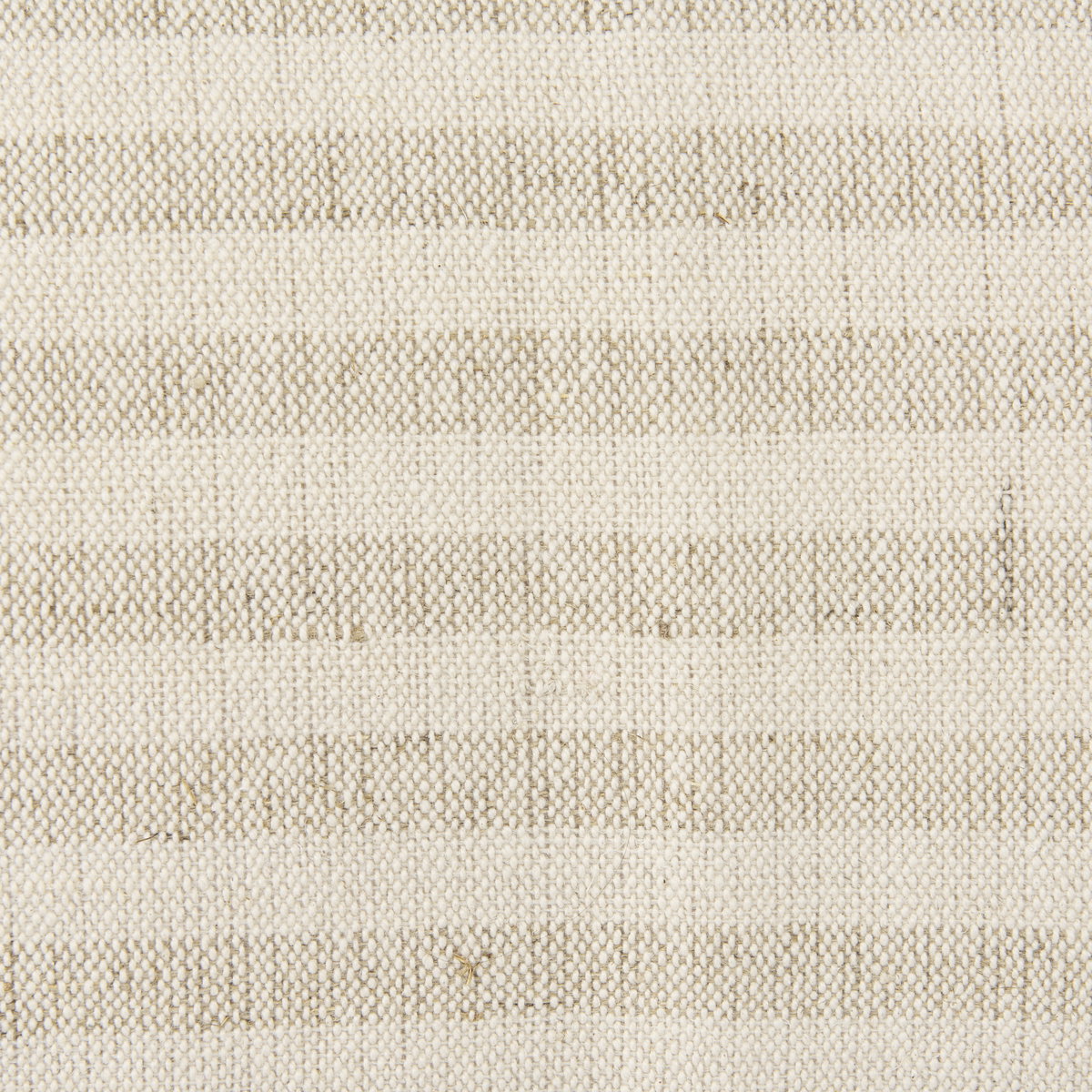 Jace Cream with Beige Stripe Linen-Cotton Square Decorative Pillow Cover, by Mercana, 22" length x 22" width x 0.2" height View 9