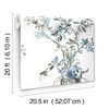 Wild Flowers Jade Peel & Stick Wallpaper thumbnail 5