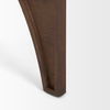 Laraya Medium Brown Wood with Arches End Table thumbnail 8
