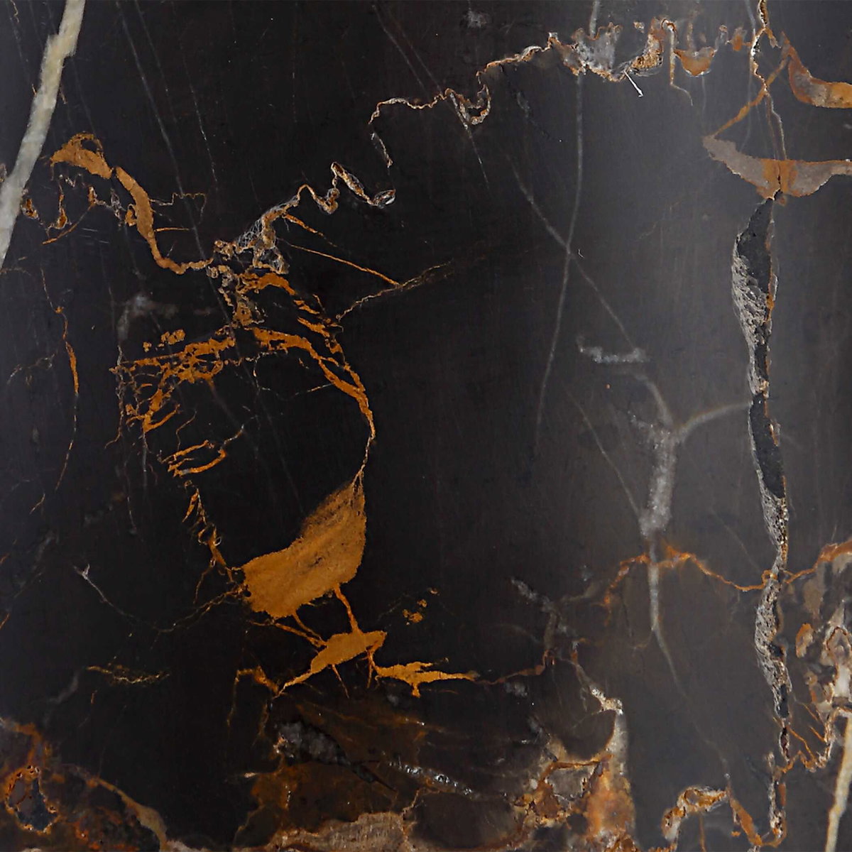 Jenson Black Marble Buffet Lamp, by Uttermost, 12" width x 35" height x 12" depth View 7