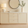Nadine Sideboard Cream, Cabinets & Sideboard by Moe's Home, 78" width x 33" height x 20" depth thumbnail 9