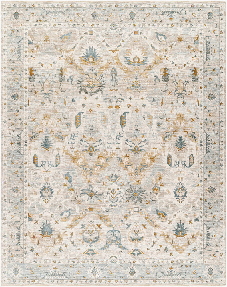 Dresden Machine Woven Rug, by Surya, 3'11.24" length x 2'7.5" width