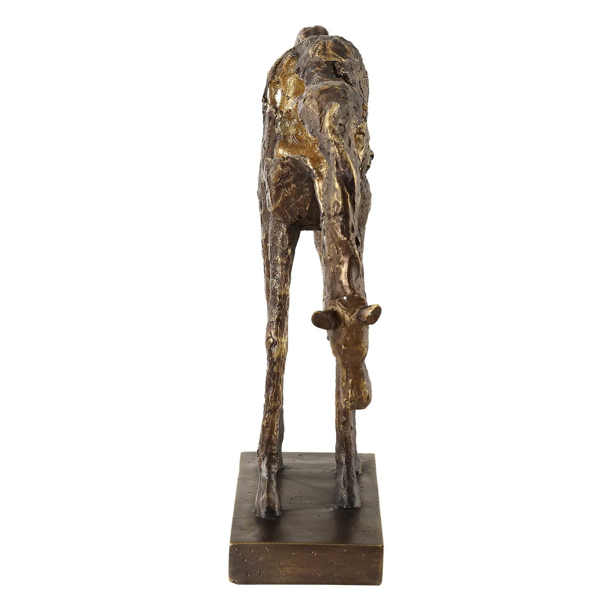 Openly Grazing Horse Sculpture, Decorative by Uttermost, 13" width x 13" height x 3.75" depth View 5