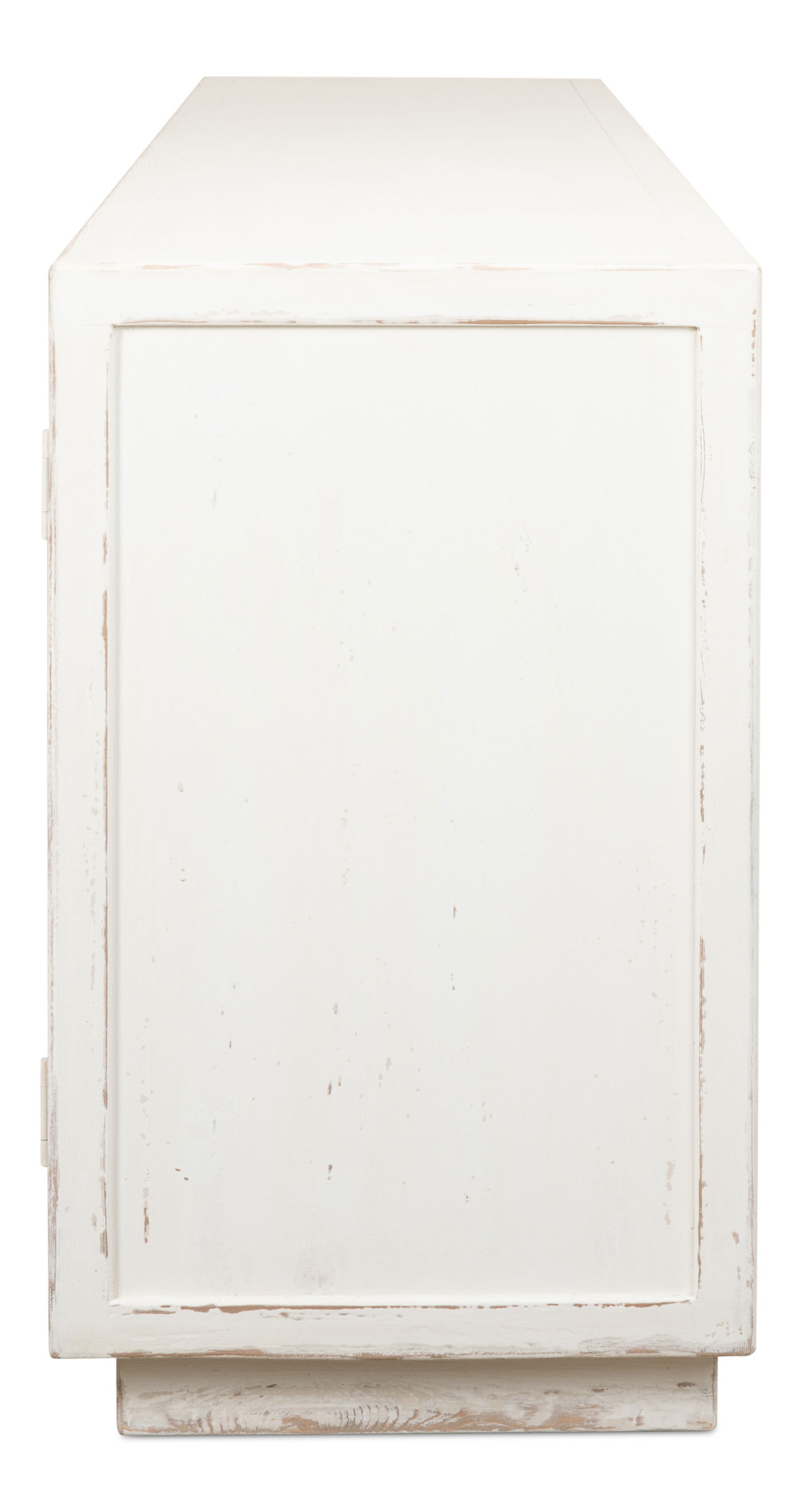 Connor Glass Front Sideboard, Cabinets & Sideboard by Sarreid, 94" length x 20" width x 34" height View 4