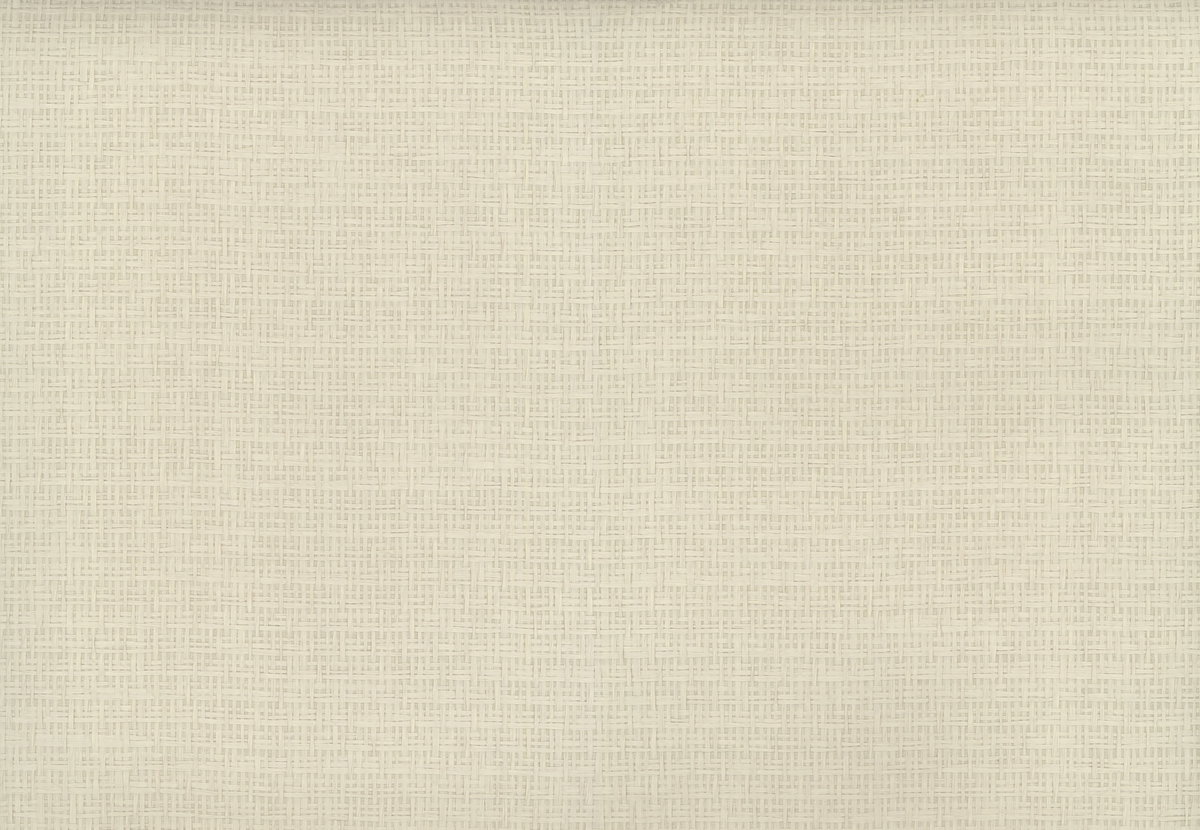 Tatami Weave Cream Wallpaper, by York Wall, 24' length x 3' width x 0.02" depth