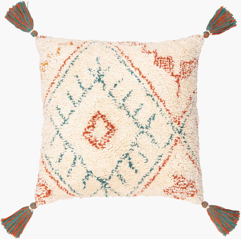 Nador Accent Pillow Poly, Decorative Pillow by Surya, 20" length x 20" width