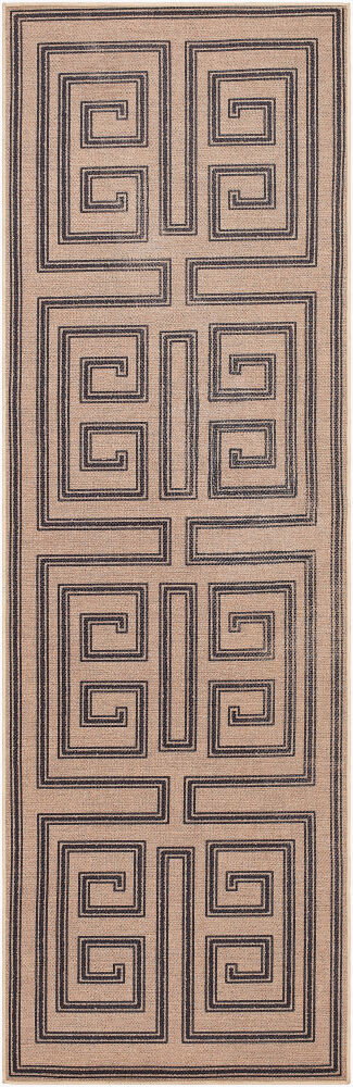 Ez Jute Machine Woven Rug, by Surya, 7'11.67" length x 2'5.92" width