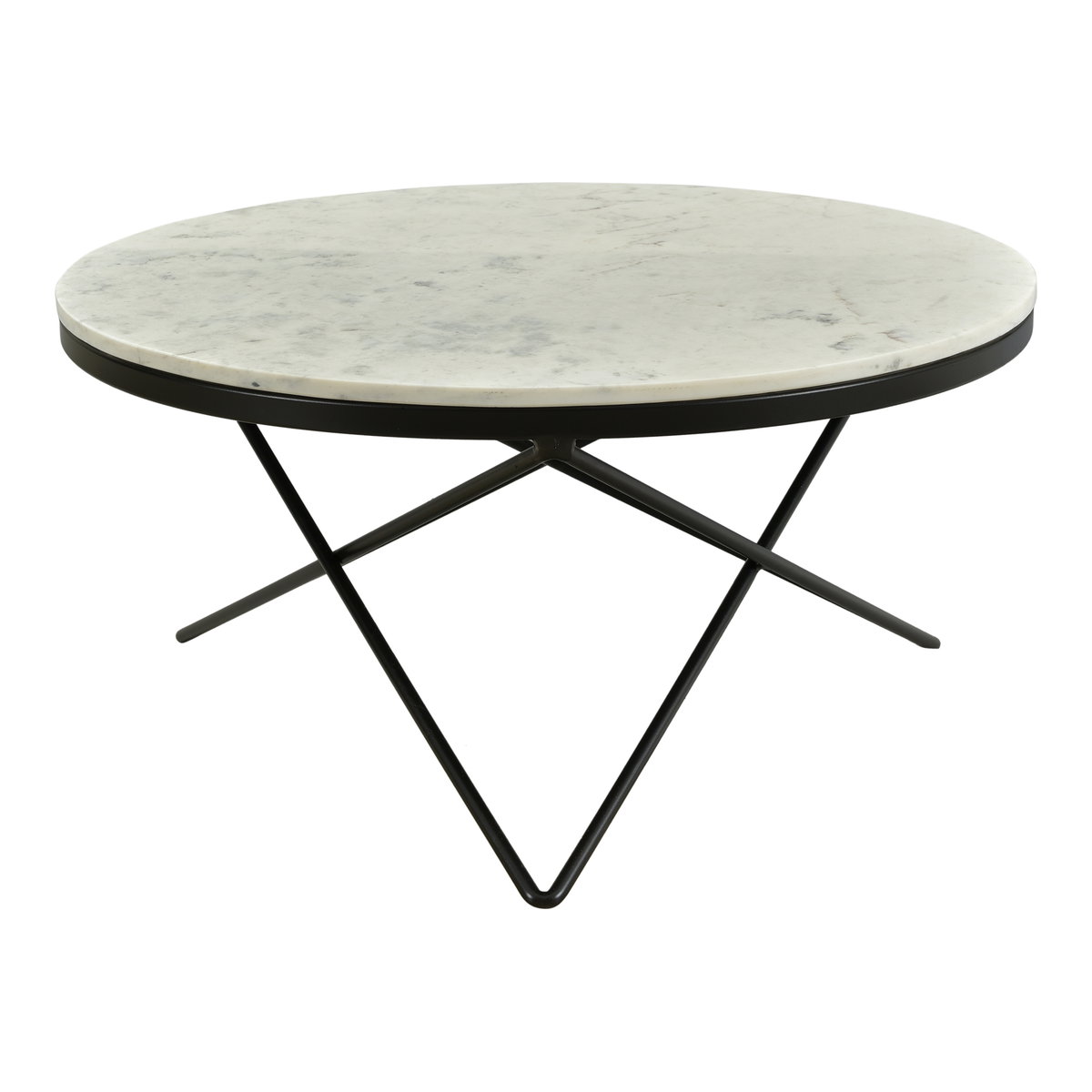 Haley Coffee Table Black, by Moe's Home, 32" width x 16" height x 32" depth View 2