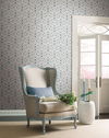 Vintage Blooms Blue Wallpaper thumbnail 2