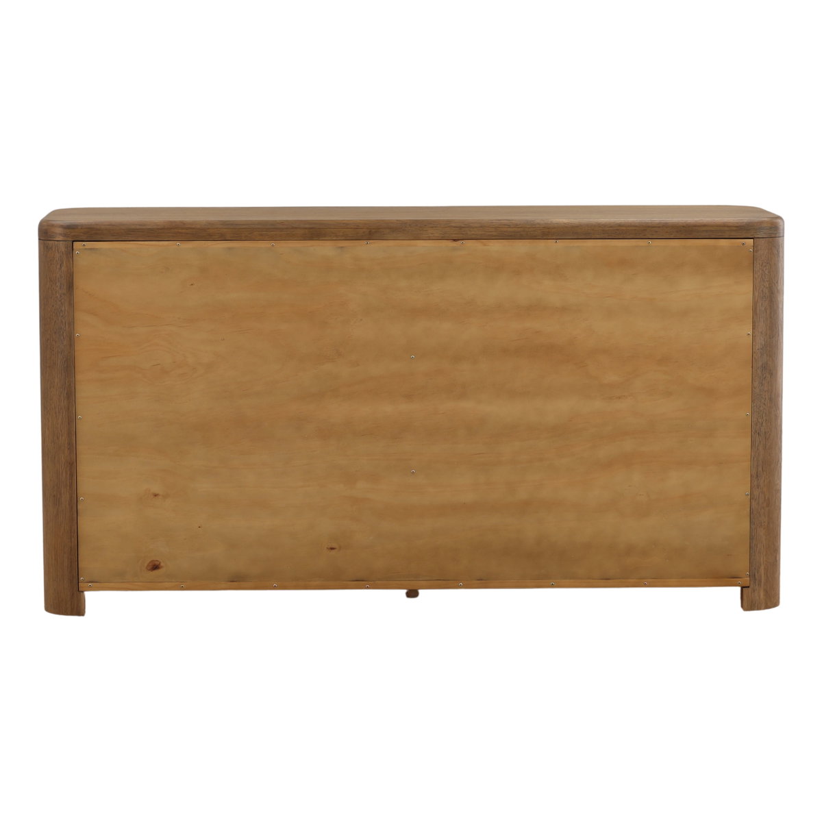 Chadwick Dresser Brown, by Dovetail, 67" width x 35.5" height x 19.75" depth View 4