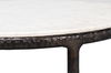 Dakor Round Side Table, Side & End Table by Sarreid, 24" length x 24" width x 22" height thumbnail 5