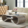 Montrose Rattan Coffee Table, Furniture by Uttermost, 58" width x 17.25" height x 22.5" depth thumbnail 2