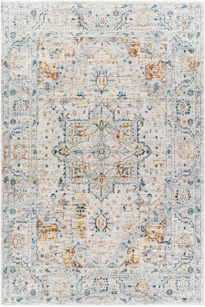 Laila Machine Woven Rug, by Surya, 9'6.17" length x 6'6.74" width