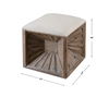 Jia Wooden Ottoman thumbnail 2