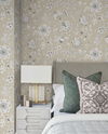 Sutton Taupe Wallpaper, by York Wall, 27' length x 2'3" width x 0.02" depth thumbnail 2