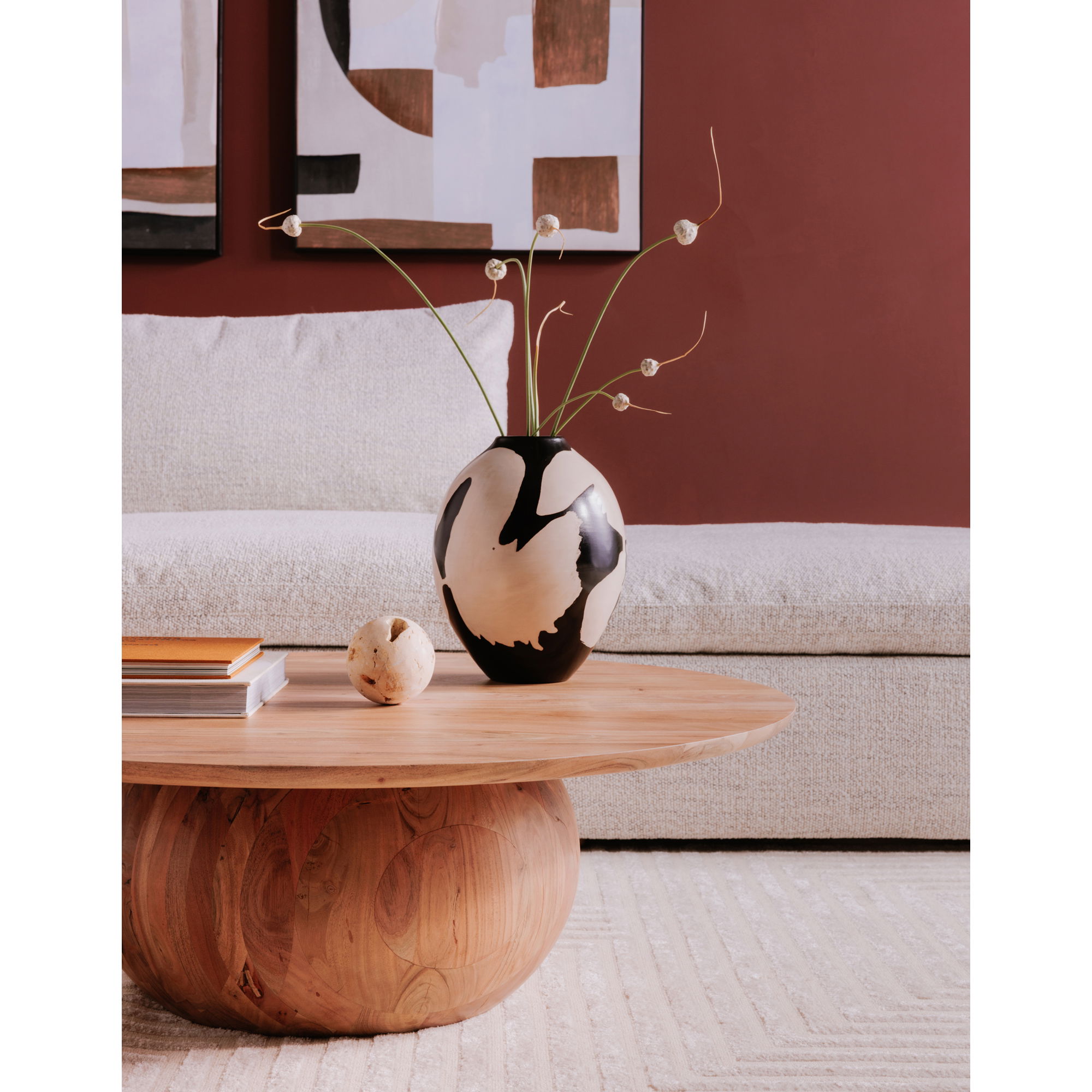Bradbury Large Coffee Table Natural large image 